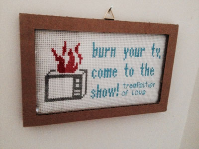 BURN YOUR TV